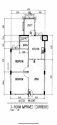 Blk 90 Commonwealth 16 (Queenstown), HDB 3 Rooms #507644091